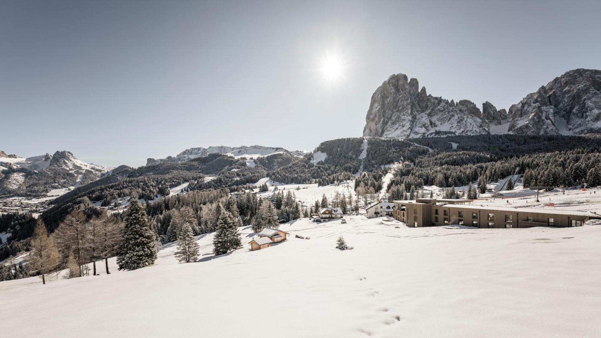 Cendevaves Alpine Silence Hotell Santa Cristina Val Gardena Exteriör bild
